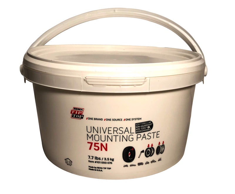 Rema Tip Top Universal Tire Mounting Paste 75N Short Low Profile Pail of lube - (7.7l bs / 3.5 kg) - Image 1